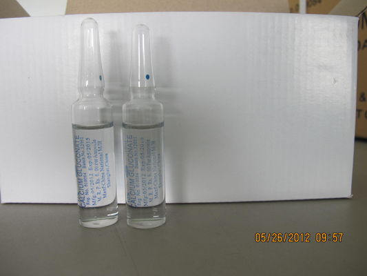 Bom preço. Suplementos ao eletrólito de Inj 10ml 1.0g do gluconato 10 do cálcio do PBF on-line